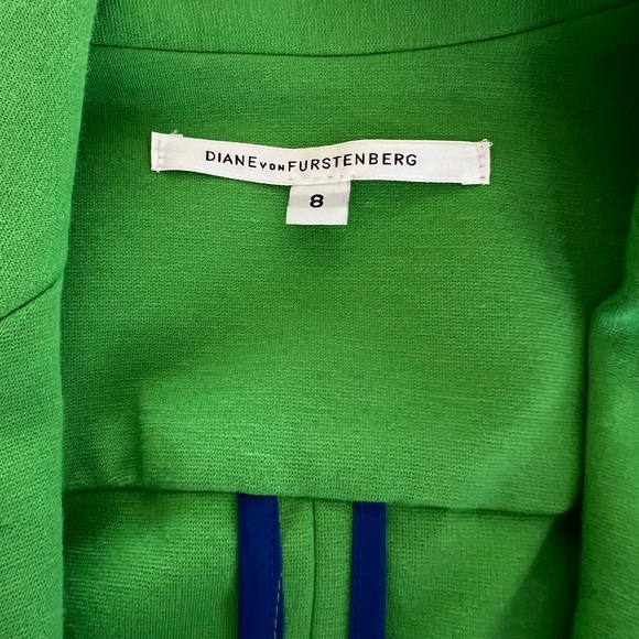Diane Von Furstenberg Green Women's Blazer - Picture 4 of 8